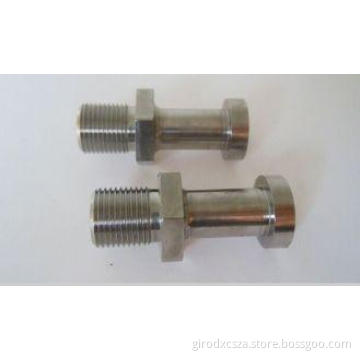 Titanium Ti-6AL-4V Screw CNC Metal Lathe Precision Machined